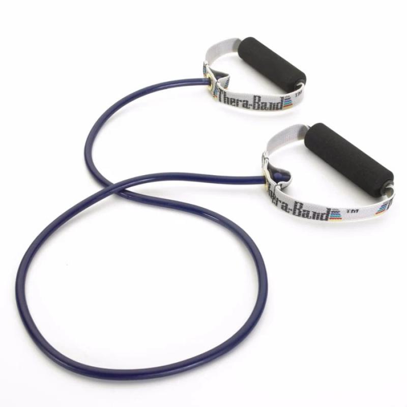 Thera-Band - Body trainer thera-band, tubing soft grips, 1,40m blauw