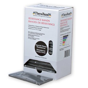 Thera-Band - Dispenser Thera-band noir 30 x 1,50m