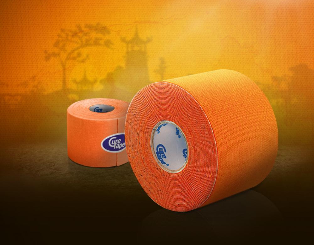 Curetape AP_Kinesiotape:_Curetape__oranje__5cm_x_31_5m