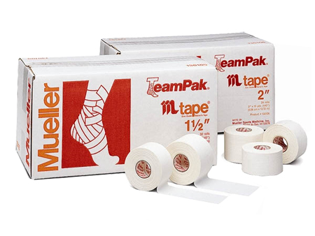 Mueller - Rigide tape: Mueller Tape, 3,8cmx14m, p--32 rollen